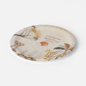 トロピカルサファリワイルドワンジャングルアニマルズ誕生日 ペーパープレート (アングル)