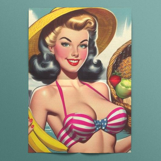 トロピカルサマーガール 薄葉紙