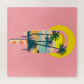 トロピカルサマーサンセットスイーツパラダイス ジグソーパズル (横)