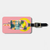 トロピカルサマーサンセットスイーツパラダイス ラゲッジタグ (正面横)