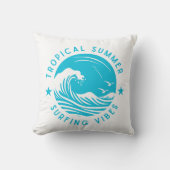 トロピカルサマーサーフィンビベス クッション (正面)