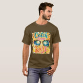 トロピカルサマーバケーションTシャツ Tシャツ (正面フル)