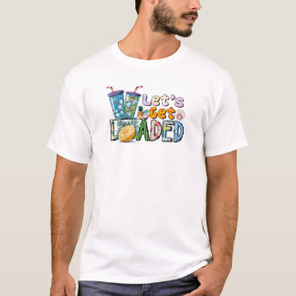 トロピカルサマーパーティーの雰囲気Tシャツ Tシャツ