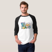 トロピカルサマーパーティーの雰囲気Tシャツ Tシャツ (正面フル)