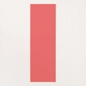 トロピカルサマービーチゼンヨガパーソナライズされた ヨガマット (裏面)