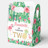 トロピカルサマービーチルアウ（ハワイ式宴会）ガールズ2nd誕生日 フェイバーボックス (オープン)