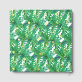 トロピカルサマービーチルアウ（ハワイ式宴会）ボーイズベビーシャワー実在 ゲストブック (裏面)