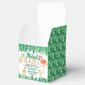 トロピカルサマービーチルアウ（ハワイ式宴会）ボーイズベビーシャワー フェイバーボックス (オープン)