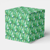 トロピカルサマービーチルアウ（ハワイ式宴会）ボーイズベビーシャワー フェイバーボックス (裏面サイド)