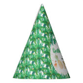 トロピカルサマービーチルアウ(ハワイ式宴会)ボーイズ1st誕生日 パーティーハット (左)