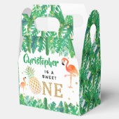 トロピカルサマービーチルアウ（ハワイ式宴会）ボーイズ1st誕生日 フェイバーボックス (オープン)