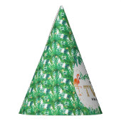 トロピカルサマービーチルアウ(ハワイ式宴会)ボーイズ2nd誕生日 パーティーハット (左)