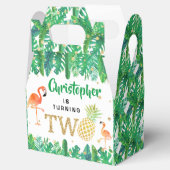 トロピカルサマービーチルアウ（ハワイ式宴会）ボーイズ2nd誕生日 フェイバーボックス (オープン)