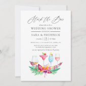 トロピカルサマーフローラストックザバー 招待状 (正面)