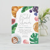 トロピカルサマーブライダルシャワーブランチ 招待状 (スタンド正面)
