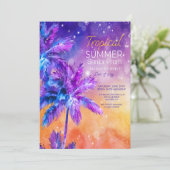 トロピカルサマープロム招待状 招待状 (スタンド正面)
