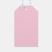 トロピカルサマープールパーティースプラッシュありがとう ギフトタグ (裏面)