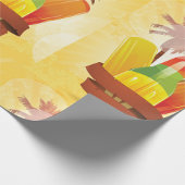 トロピカルサマーラッピング紙 ラッピングペーパー