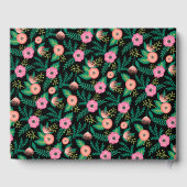 トロピカルサマー開花ブライダルシャワー ゲストブック (裏面)