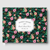 トロピカルサマー開花ブライダルシャワー ゲストブック (正面)