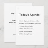 トロピカルサマー パーティーの招待状 招待状 (正面/裏面)