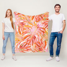 トロピカルサンゴバラ金ゴールドリーフパターン金ゴールドグリッター