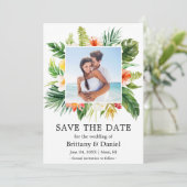 トロピカルサンゴフローラ日付の写真カードを保存 セーブザデート (スタンド正面)