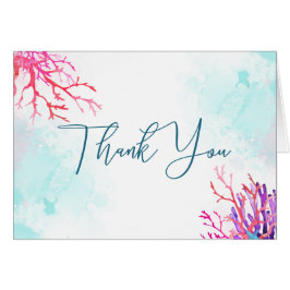 トロピカルサンゴ礁の水彩画