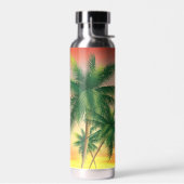 トロピカルサンセットアンドパームズ ウォーターボトル (左面)