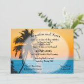 トロピカルサンセットオンザビーチ 招待状 (スタンド正面)