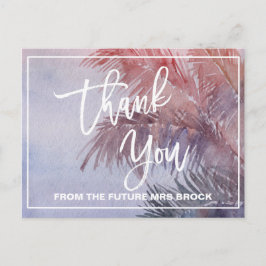 トロピカルサンセットサンセット ポストカード