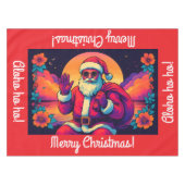 トロピカルサンセットサンタ テーブルクロス (正面(横))