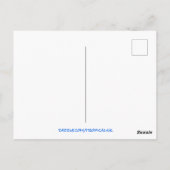 トロピカルサンセットシータートルサンディビーチ ポストカード (裏面)