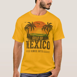 トロピカルサンセットティー湾メキシコTシャツ Tシャツ