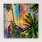 トロピカルサンセットパラダイス ジグソーパズル (横)