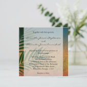 トロピカルサンセットパームフロント 招待状 (スタンド正面)