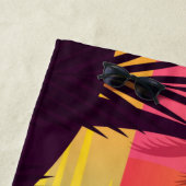 トロピカルサンセットビーチタオル ビーチタオル (インサイチュ)