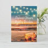 トロピカルサンセットビーチメイスンジャールライツ結婚ズ 招待状 (スタンド正面)