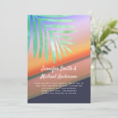 トロピカルサンセットビーチ結婚式招待状予算 (スタンド正面)