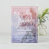 トロピカルサンセットブランチとバブリー 招待状 (スタンド正面)