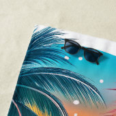 トロピカルサンセットブリス ビーチタオル (インサイチュ)