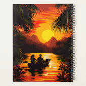 🌴📔トロピカルサンセットプランナー🌅🗓️ プランナー手帳 (裏面)