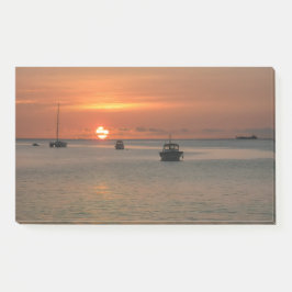 トロピカルサンセットボーカリブのト海 ポストイット