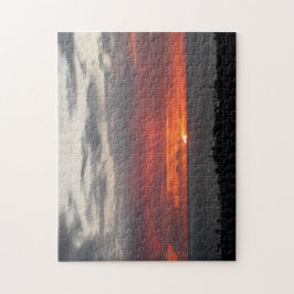 トロピカルサンセット夕べブルー海自然 ジグソーパズル