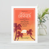 トロピカルサンセット招待状 招待状 (スタンド正面)