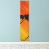 トロピカルサンセット1-4 キャンバスプリント (インサイチュ (ウッドフロア))