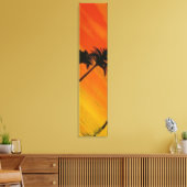 トロピカルサンセット1-4 キャンバスプリント (インサイチュ (リビング))