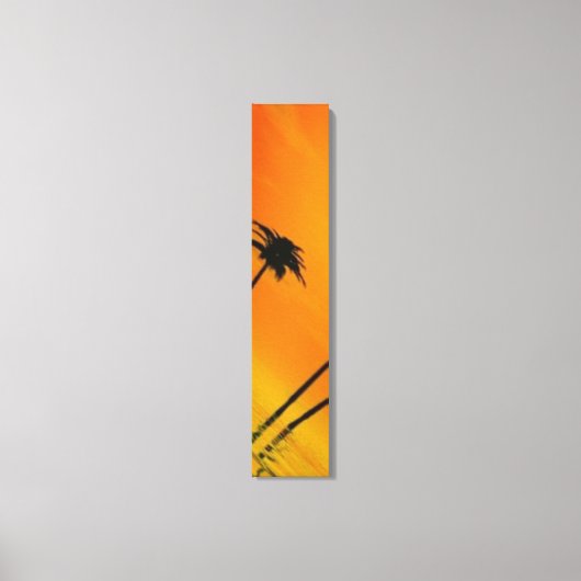 トロピカルサンセット2-4 キャンバスプリント (正面)