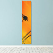 トロピカルサンセット2-4 キャンバスプリント (インサイチュ (ウッドフロア))