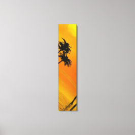トロピカルサンセット3-4 キャンバスプリント